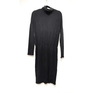 NWT Three Dots Mock Neck Dress - Sweater Terry Knee-Length Dress